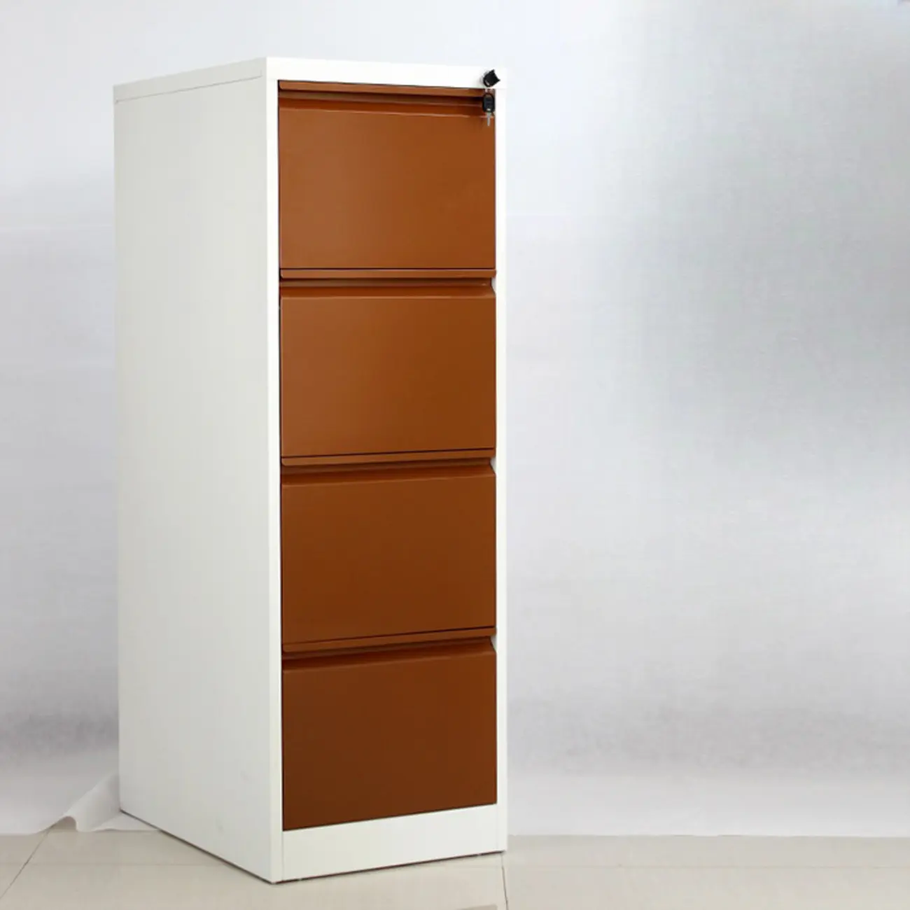 Glam Steel Filing Cabinet with Drawers in 3 Colors for Office Image - 21 | homeyfad