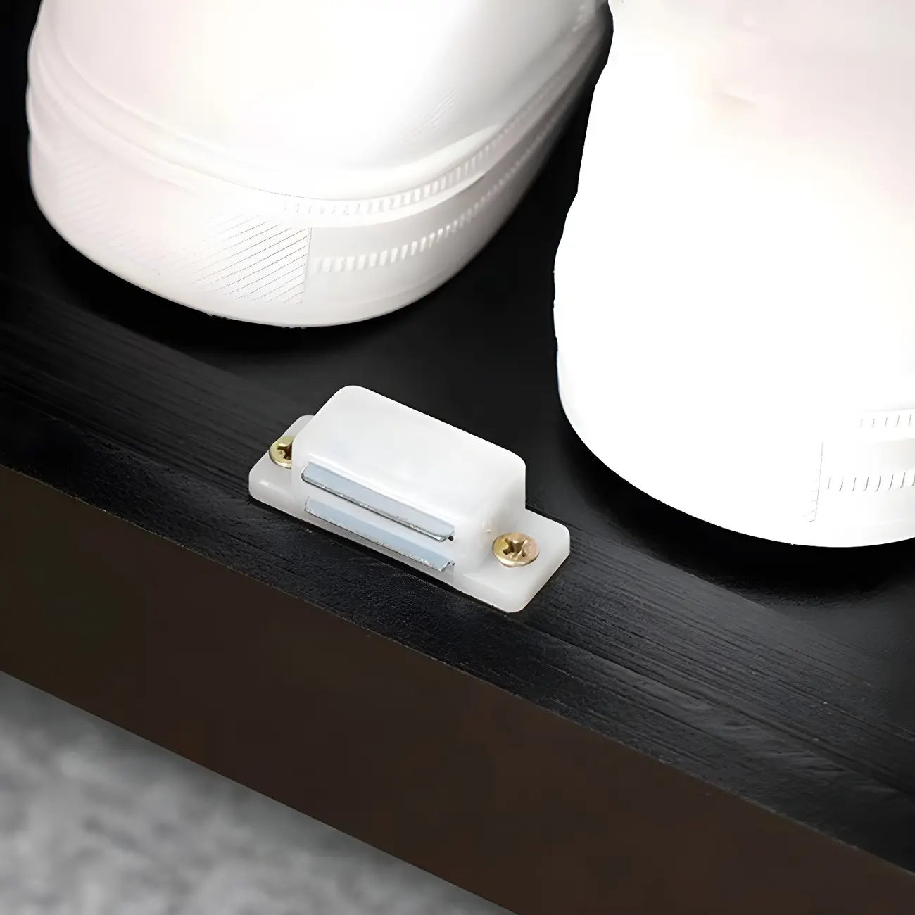 Entryway Black Bamboo Shoe Storage Bench with Glass Doors Image - 9 | homeyfad