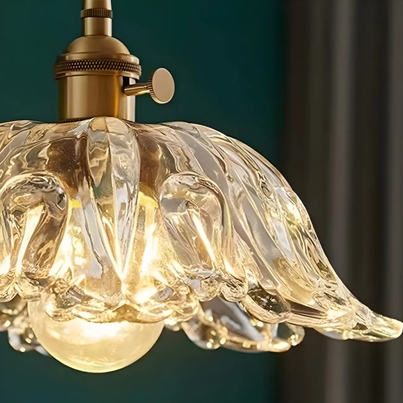 Modern Gold Glass Indoor Wall Light for Living Room Image - 7 | homeyfad