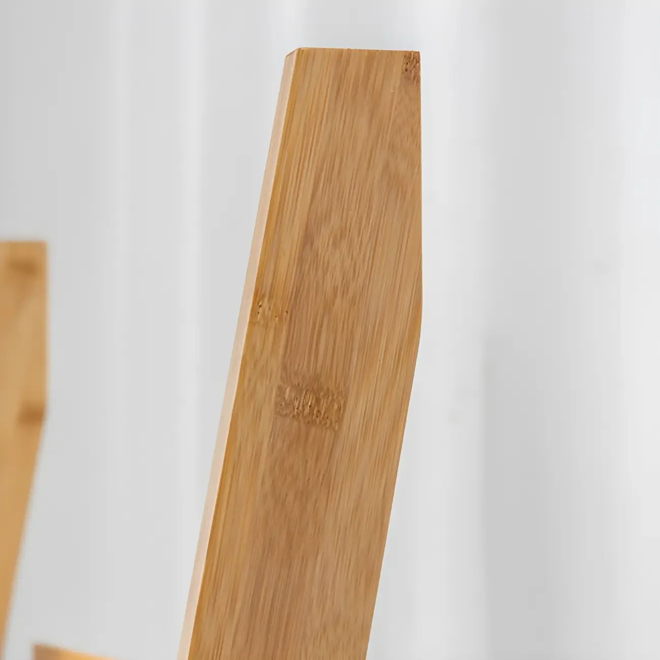 Simple Solid Wood 5-Tier Open Ladder Bookcase Image - 13