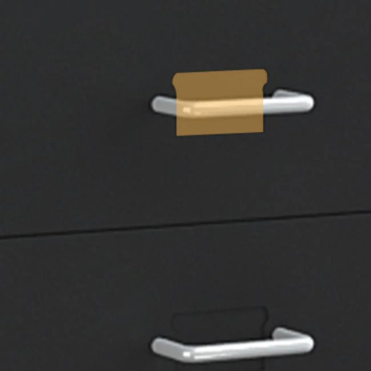 Nordic Vertical Metal Filing Cabinet with Casters for Home Office Image - 12 | homeyfad