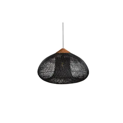 Wabi sabi style Rattan Pendant Light   Image - 21