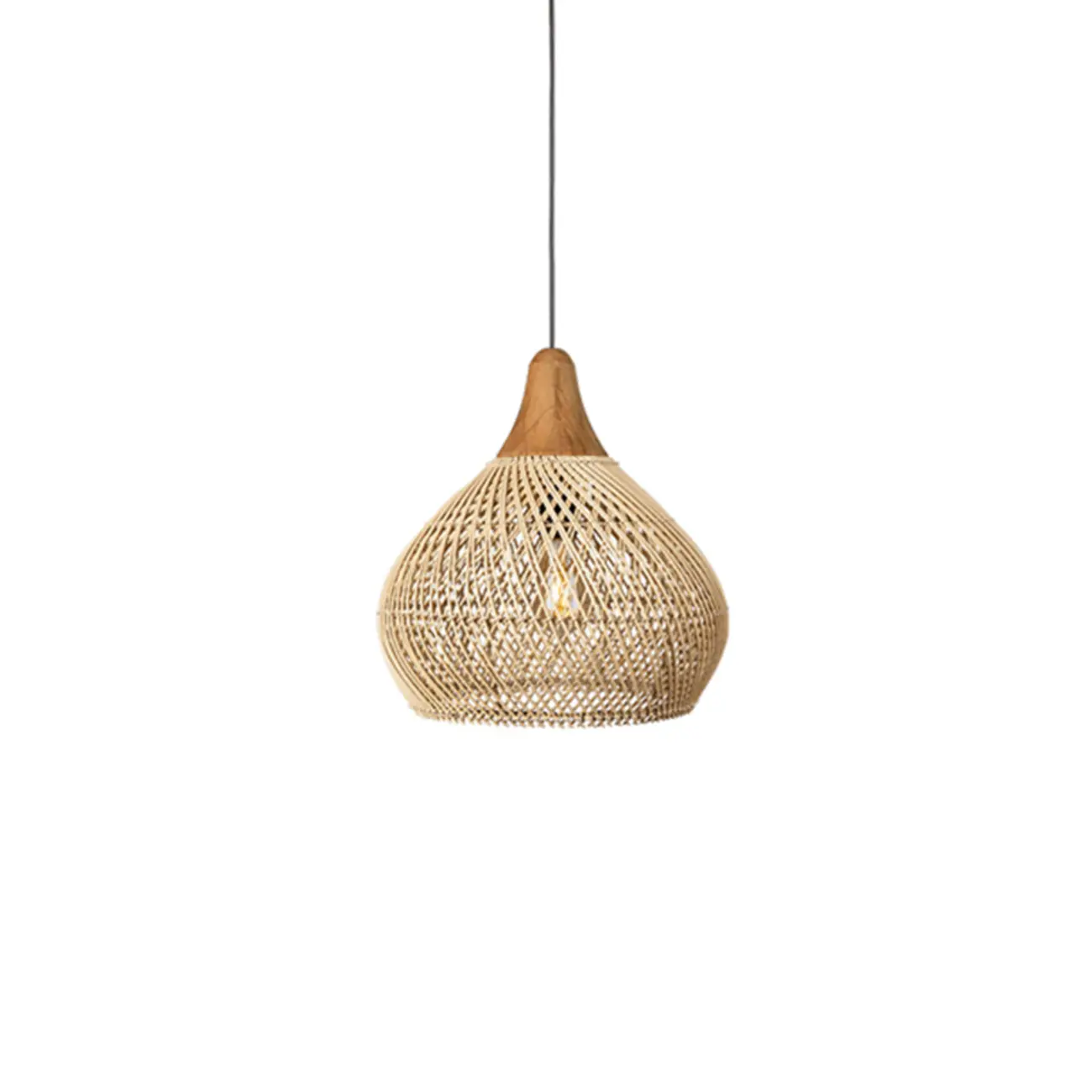 Wabi sabi style Rattan Pendant Light   Image - 24 | homeyfad
