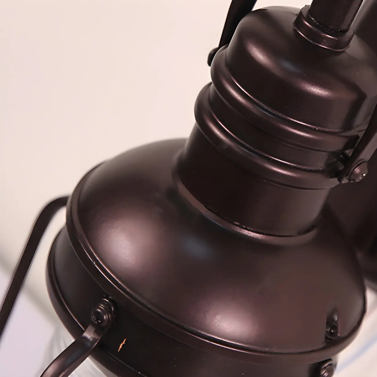 Industrial Black Metal Outdoor Wall Light with Glass Image - 10 | homeyfad