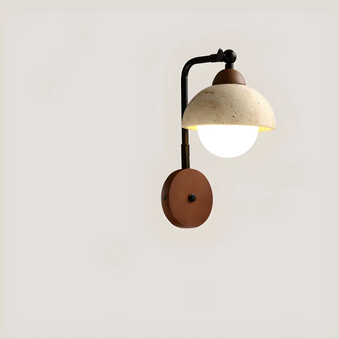 Industrial White Wall Light Fixture For Living Room Decor | homeyfad