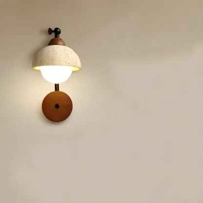 Industrial White Wall Light Fixture For Living Room Decor