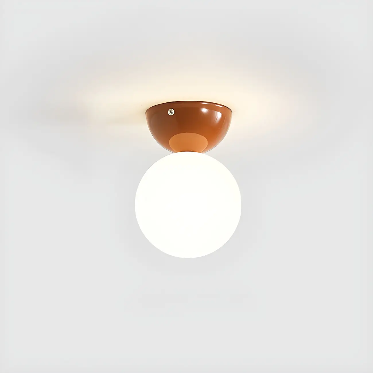 Modern Macaron Semi Flush Ceiling Light for Living Room Image - 6 | homeyfad