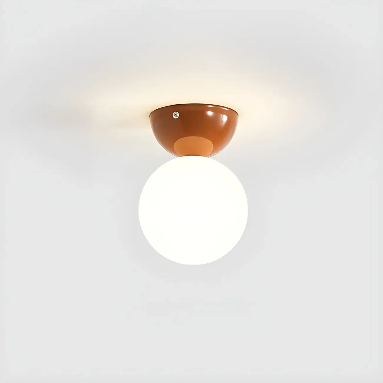 Modern Macaron Semi Flush Ceiling Light for Living Room Image - 6