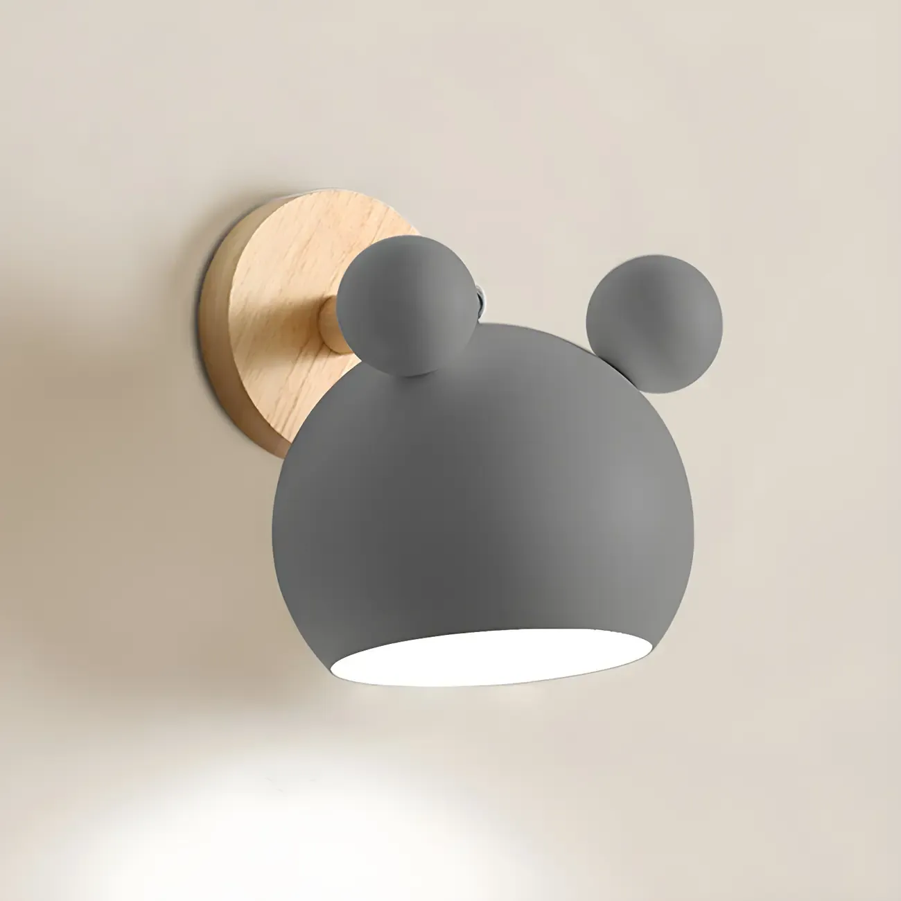 Playful Colorful Metal Shade Wall Sconce Image - 10