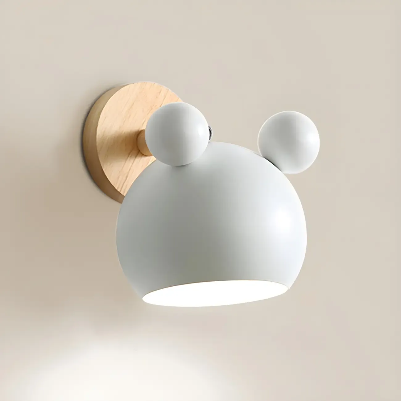 Playful Colorful Metal Shade Wall Sconce Image - 11