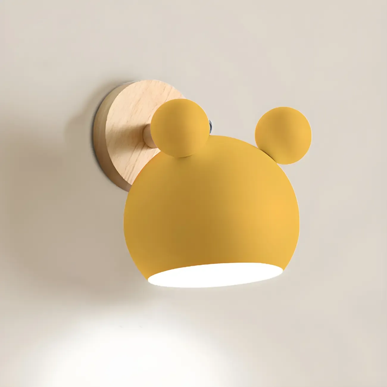 Playful Colorful Metal Shade Wall Sconce Image - 13
