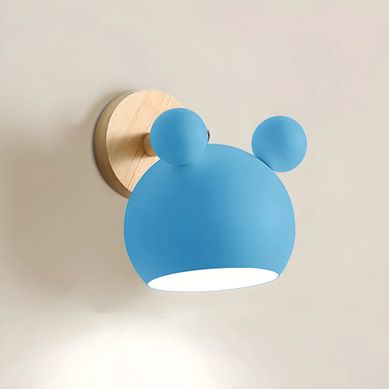 Playful Colorful Metal Shade Wall Sconce Image - 14