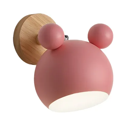 Playful Colorful Metal Shade Wall Sconce Image - 22
