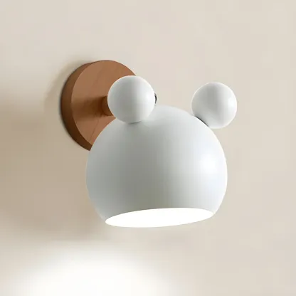 Playful Colorful Metal Shade Wall Sconce Image - 18