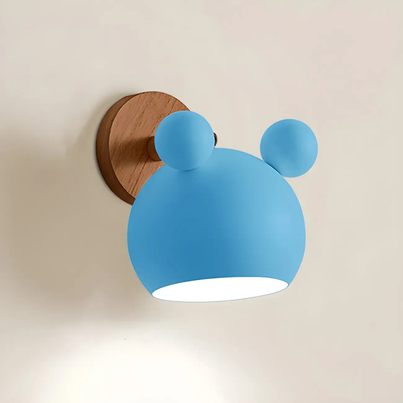 Playful Colorful Metal Shade Wall Sconce Image - 20