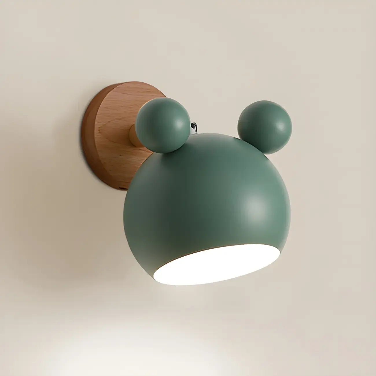 Playful Colorful Metal Shade Wall Sconce Image - 21