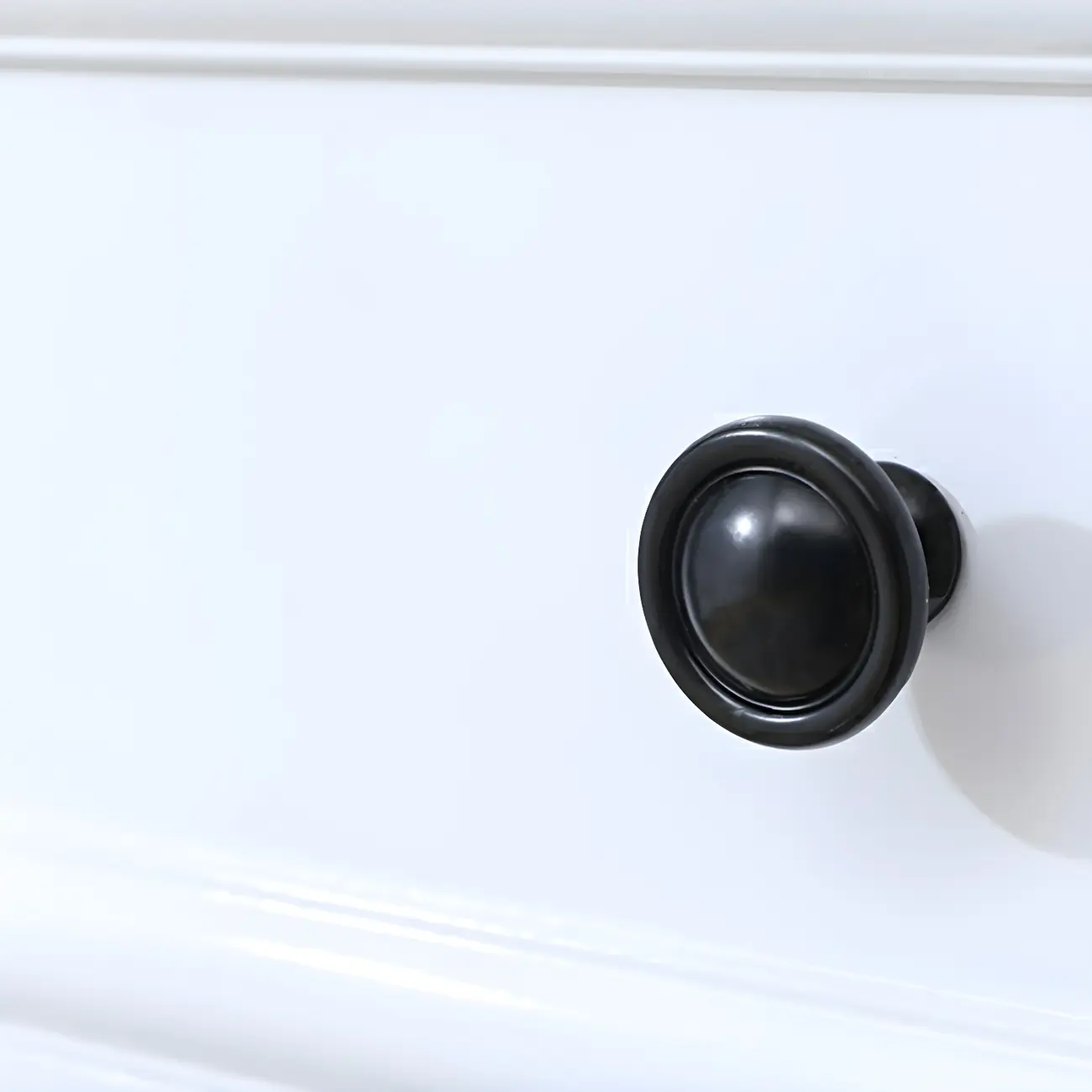 Classic Ivory Wood Bun Feet Drawers Storage Chest Image - 20 | homeyfad