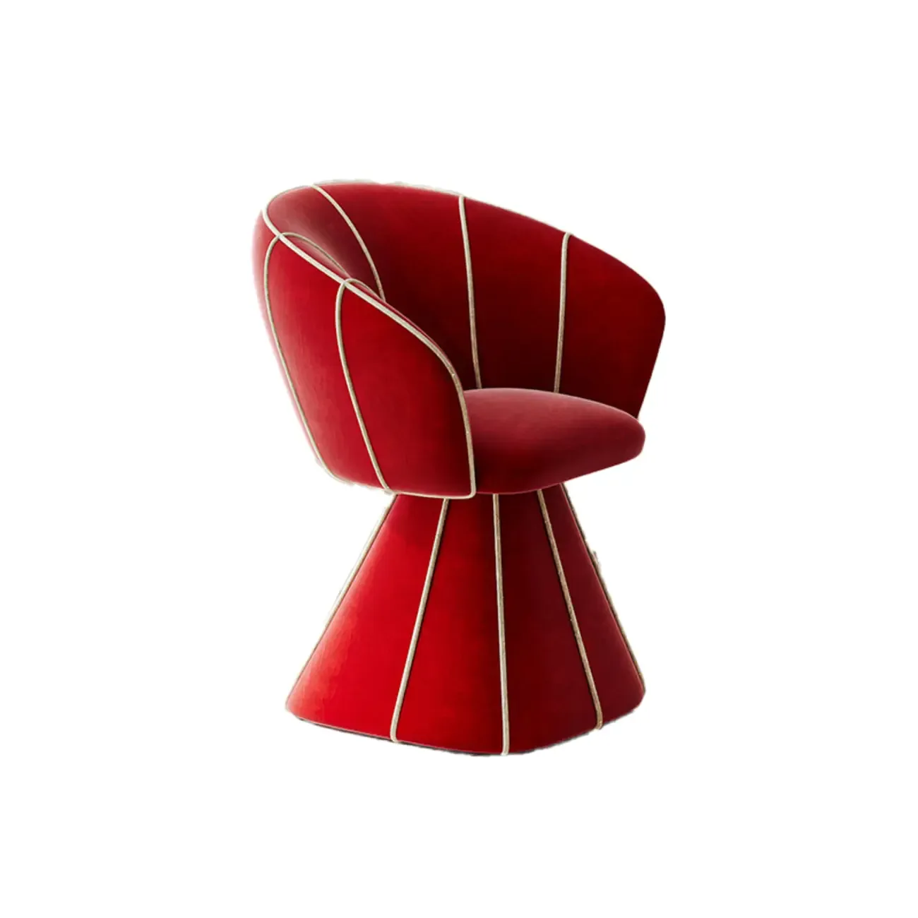 Glam Modern Small Sherpa Low Back Accent Chair with Arms | HomeyFad