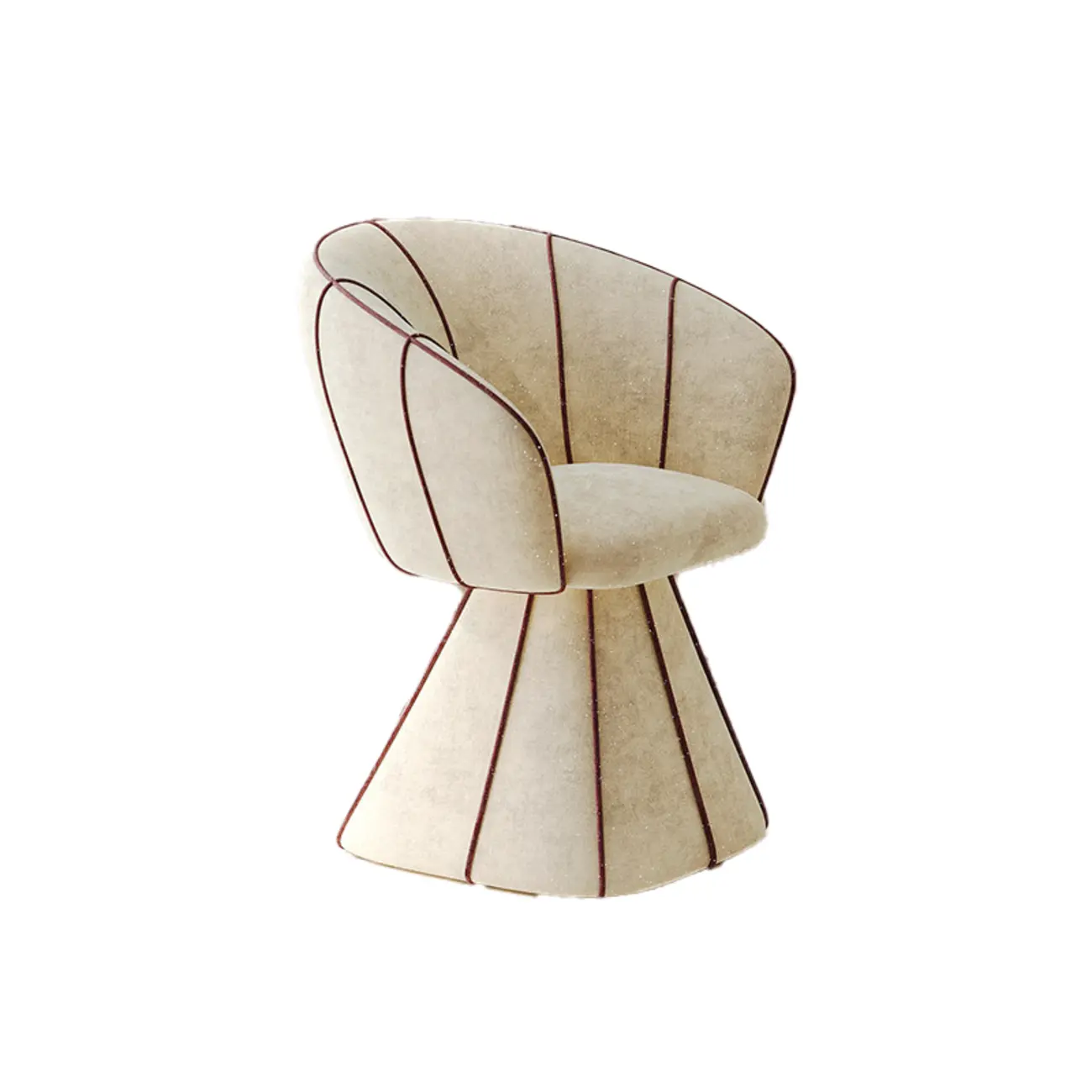 Glam Modern Small Sherpa Low Back Accent Chair with Arms Image - 16 | homeyfad