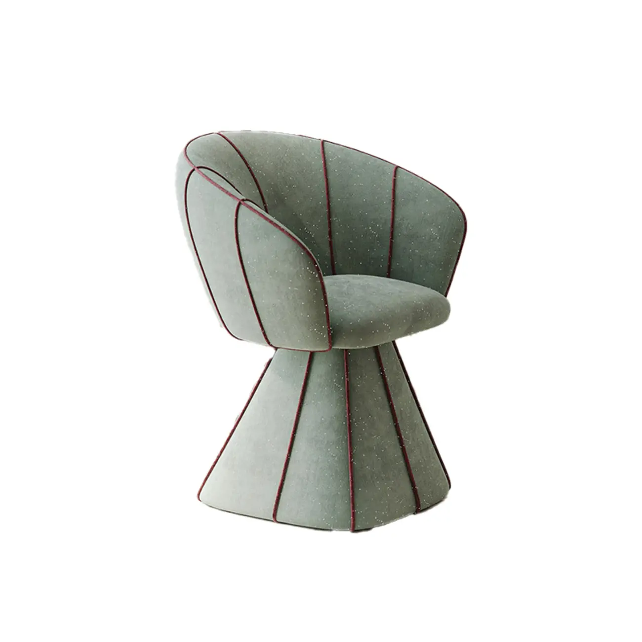 Glam Modern Small Sherpa Low Back Accent Chair with Arms Image - 20 | homeyfad