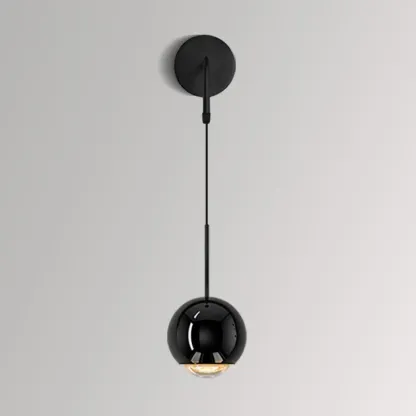 Adjustable Stylish Bedside Globe LED Wall Sconce in Dimmable