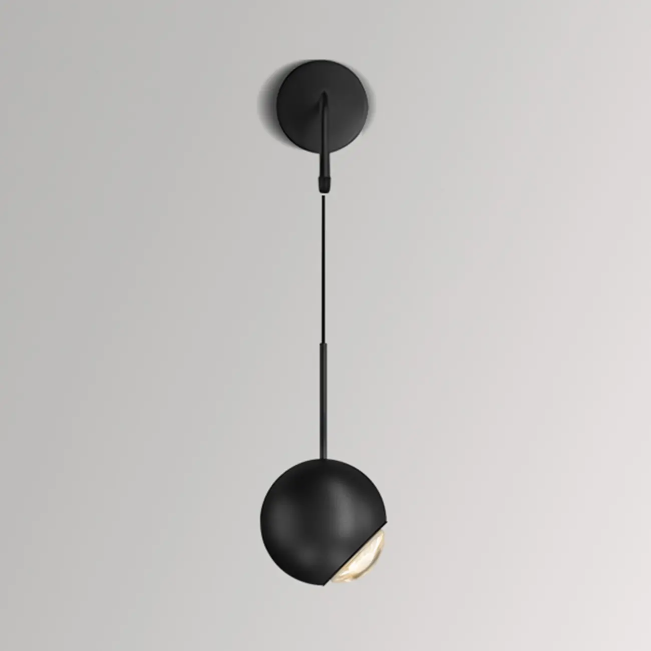 Adjustable Stylish Bedside Globe LED Wall Sconce in Dimmable | homeyfad
