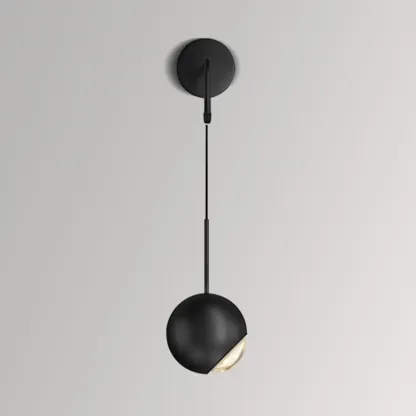 Adjustable Stylish Bedside Globe LED Wall Sconce in Dimmable