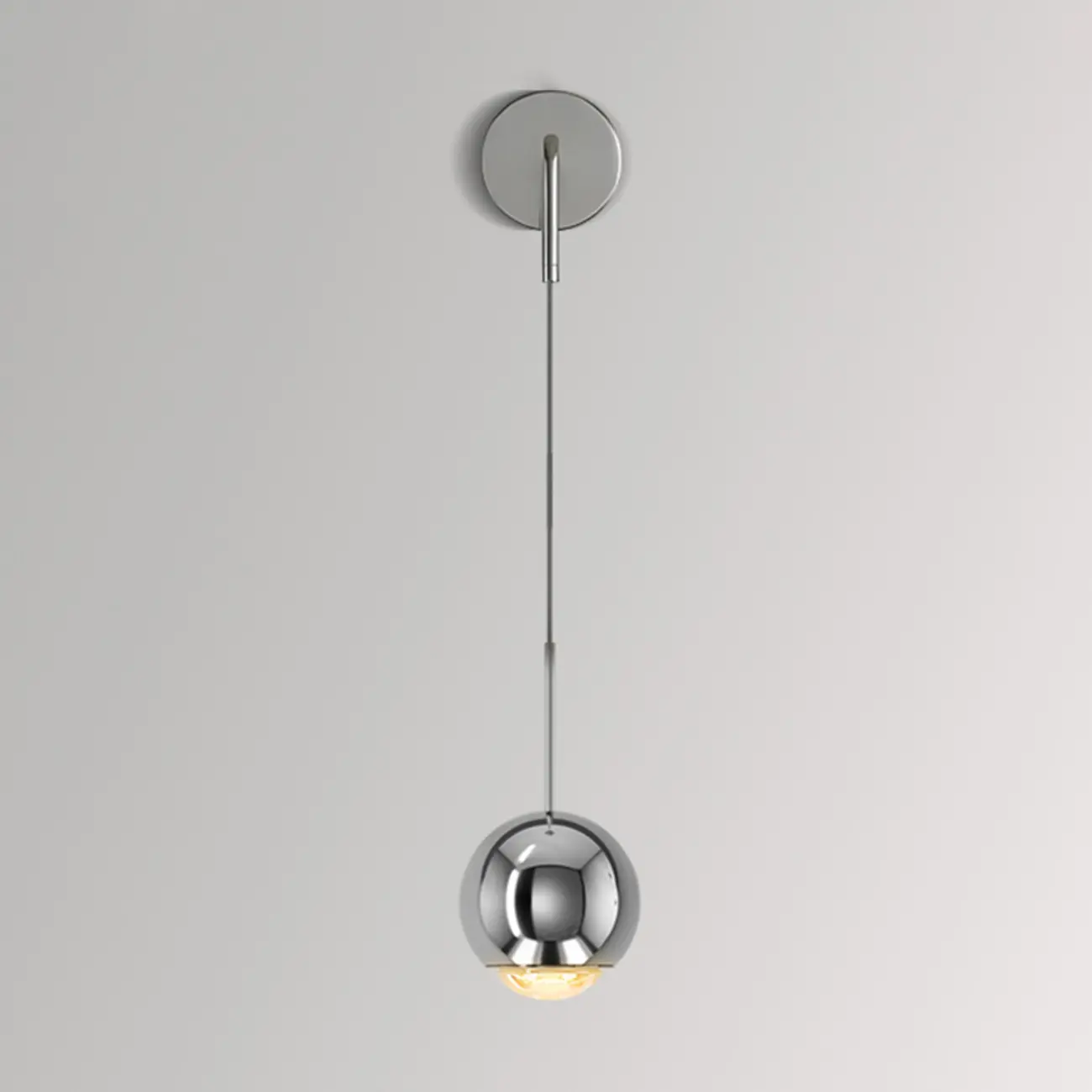 Adjustable Stylish Bedside Globe LED Wall Sconce in Dimmable | homeyfad