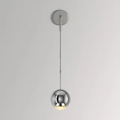 Adjustable Stylish Bedside Globe LED Wall Sconce in Dimmable