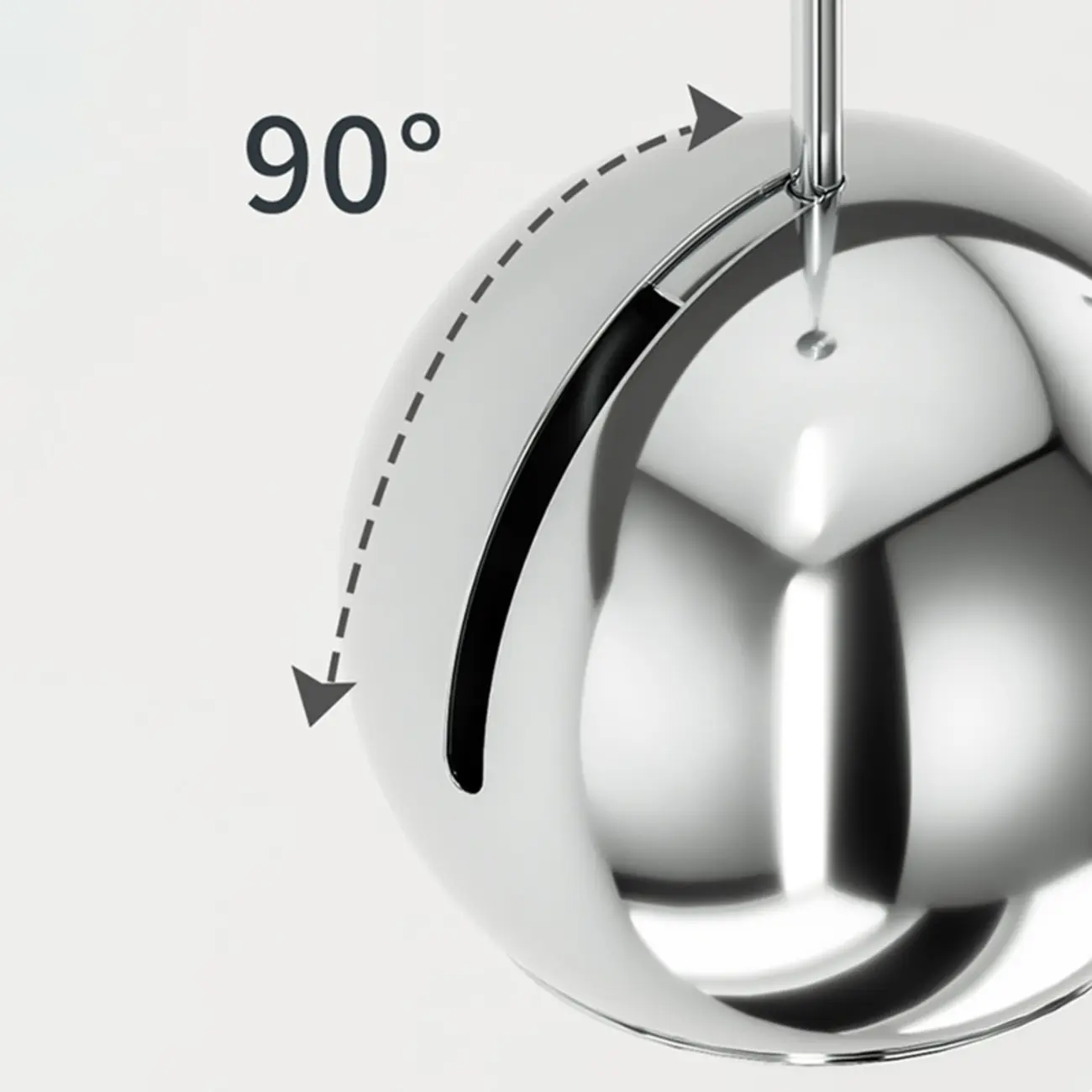 Adjustable Stylish Bedside Globe LED Wall Sconce in Dimmable | homeyfad