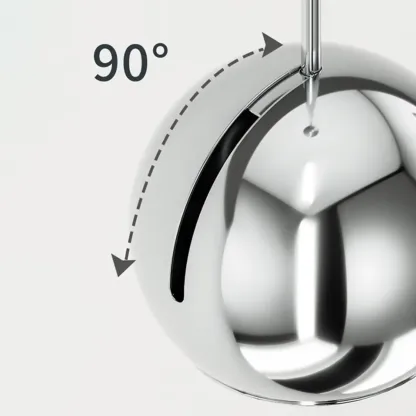 Adjustable Stylish Bedside Globe LED Wall Sconce in Dimmable