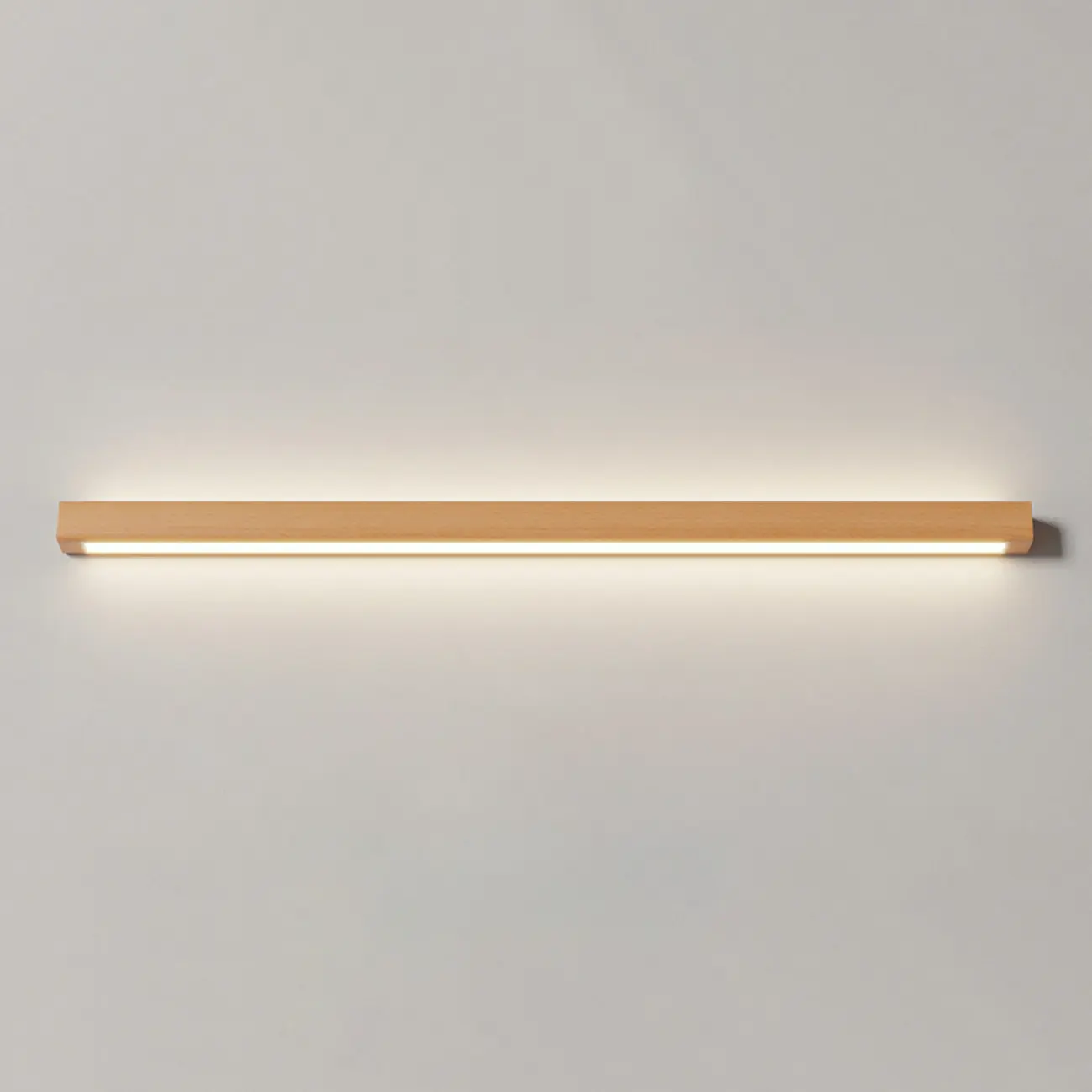Modern Wood LED Bathroom Vanity Light 3-Gear Dimming | homeyfad