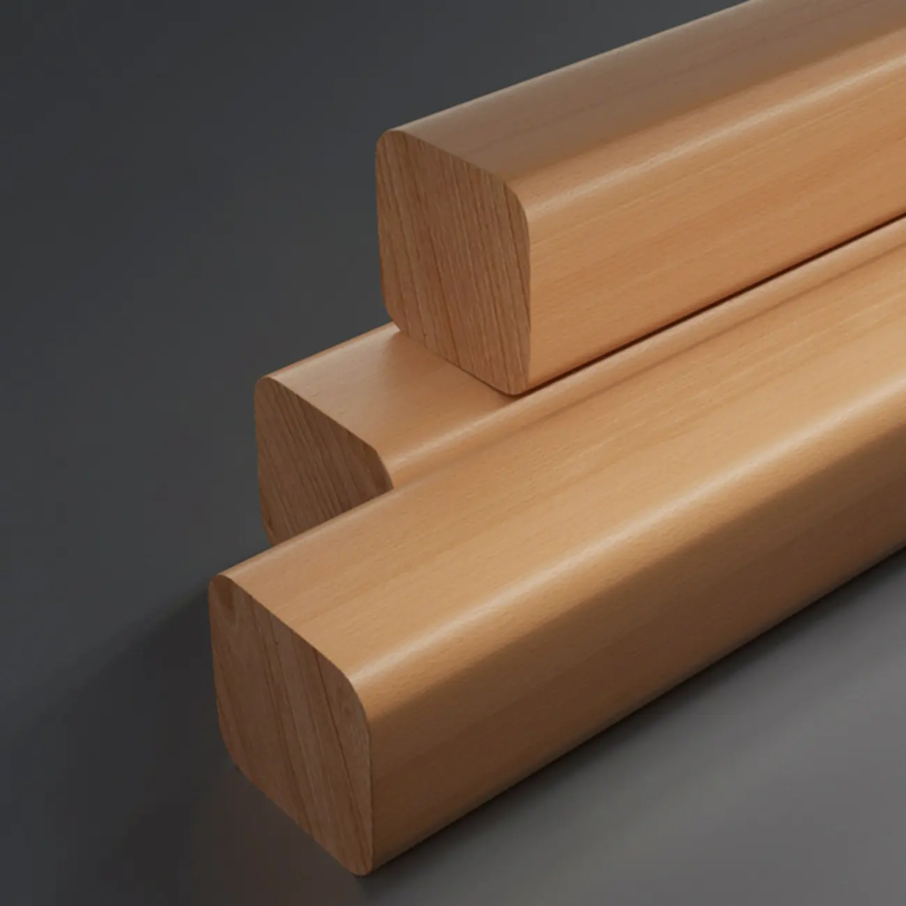 Modern Wood LED Bathroom Vanity Light 3-Gear Dimming | homeyfad