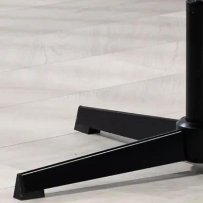 White Leather Tilt Lock Swivel Office Chairs Image - 9