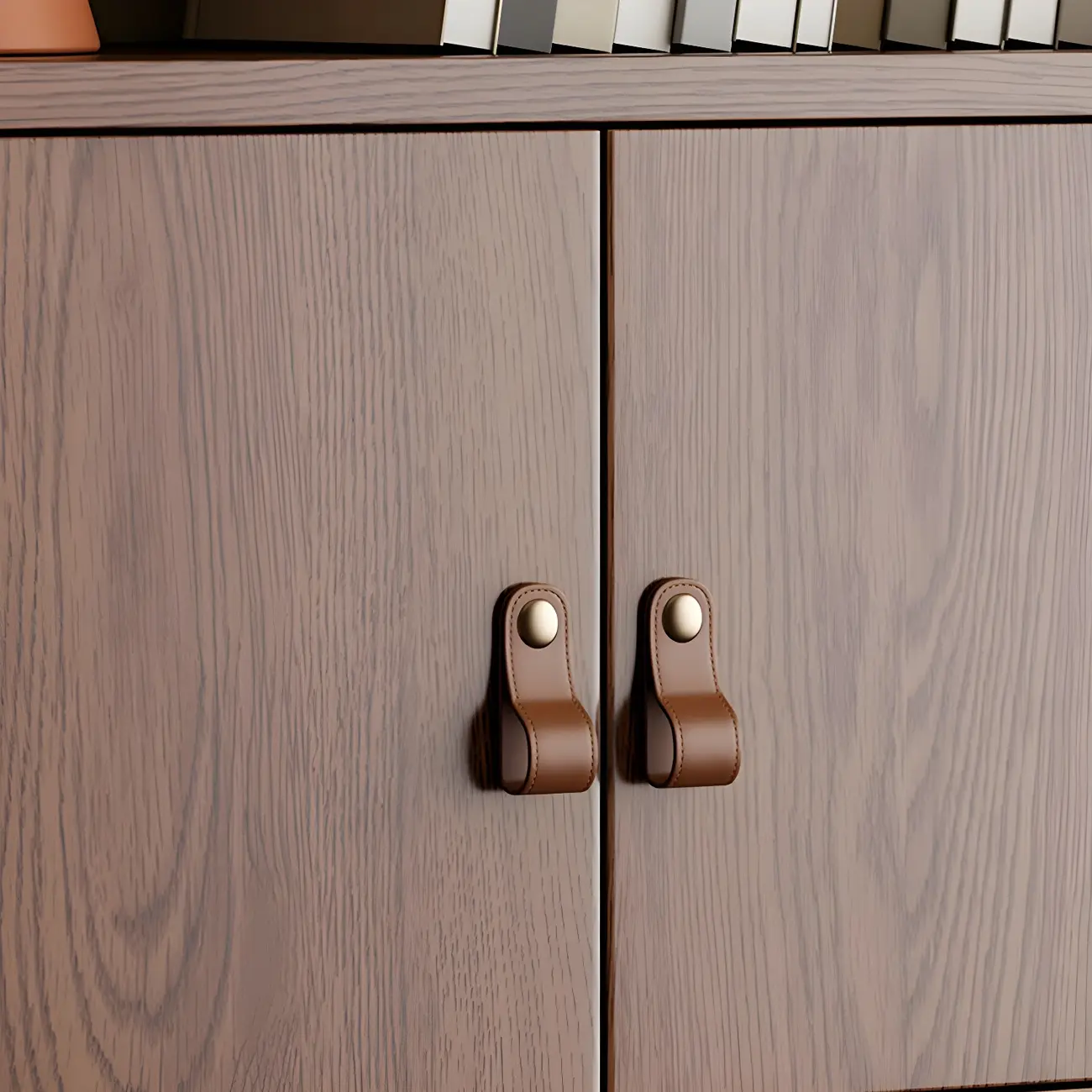 Rustic Brown Cabinets Storage Wood Bookshelf Image - 14 | homeyfad