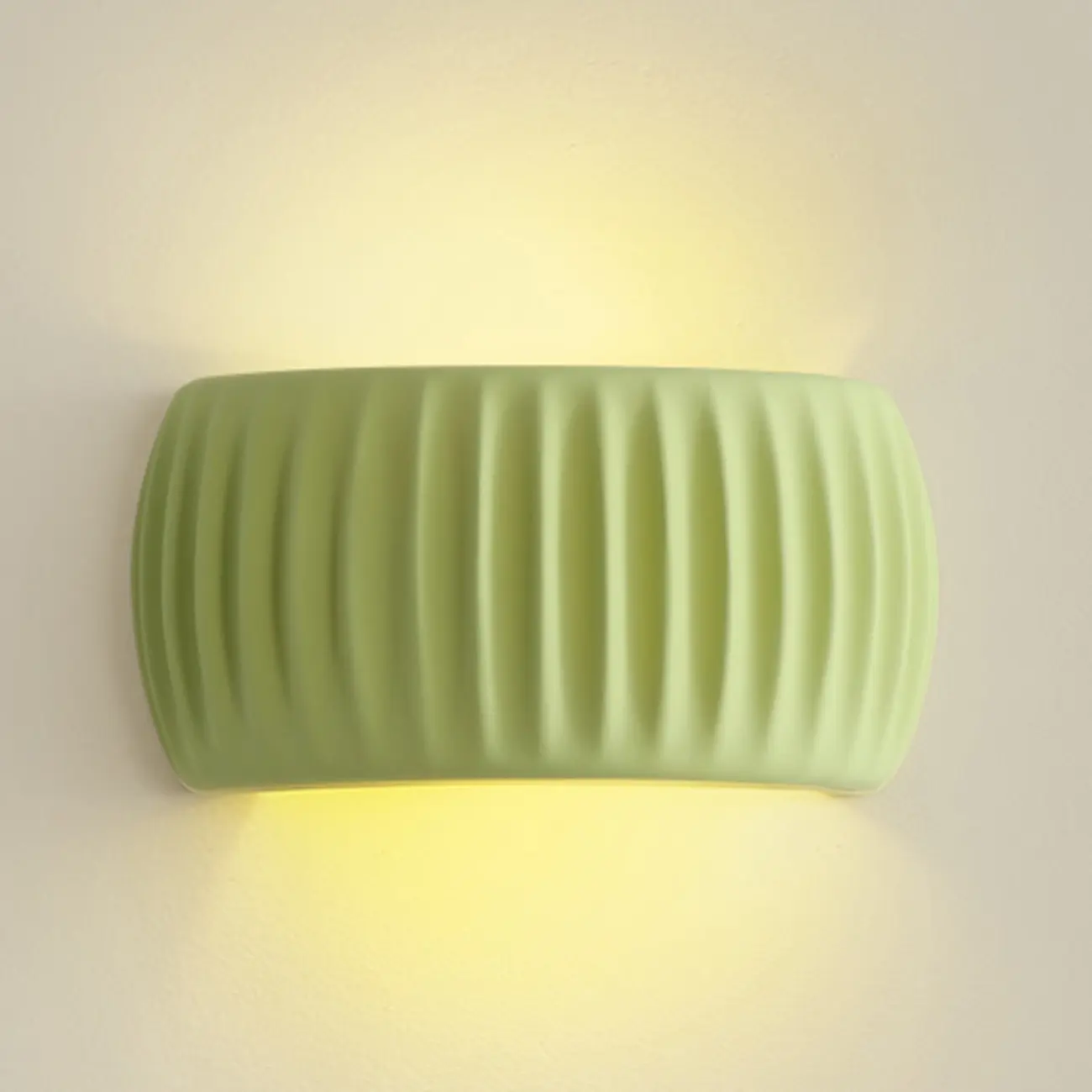 Modern White Wall Sconce with Resin Shade for Bedroom Decor | homeyfad