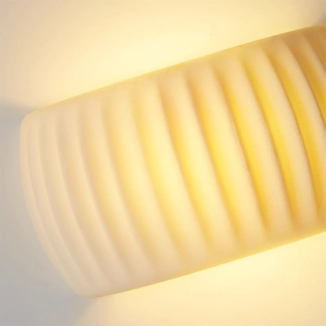 Modern White Wall Sconce with Resin Shade for Bedroom Decor | homeyfad