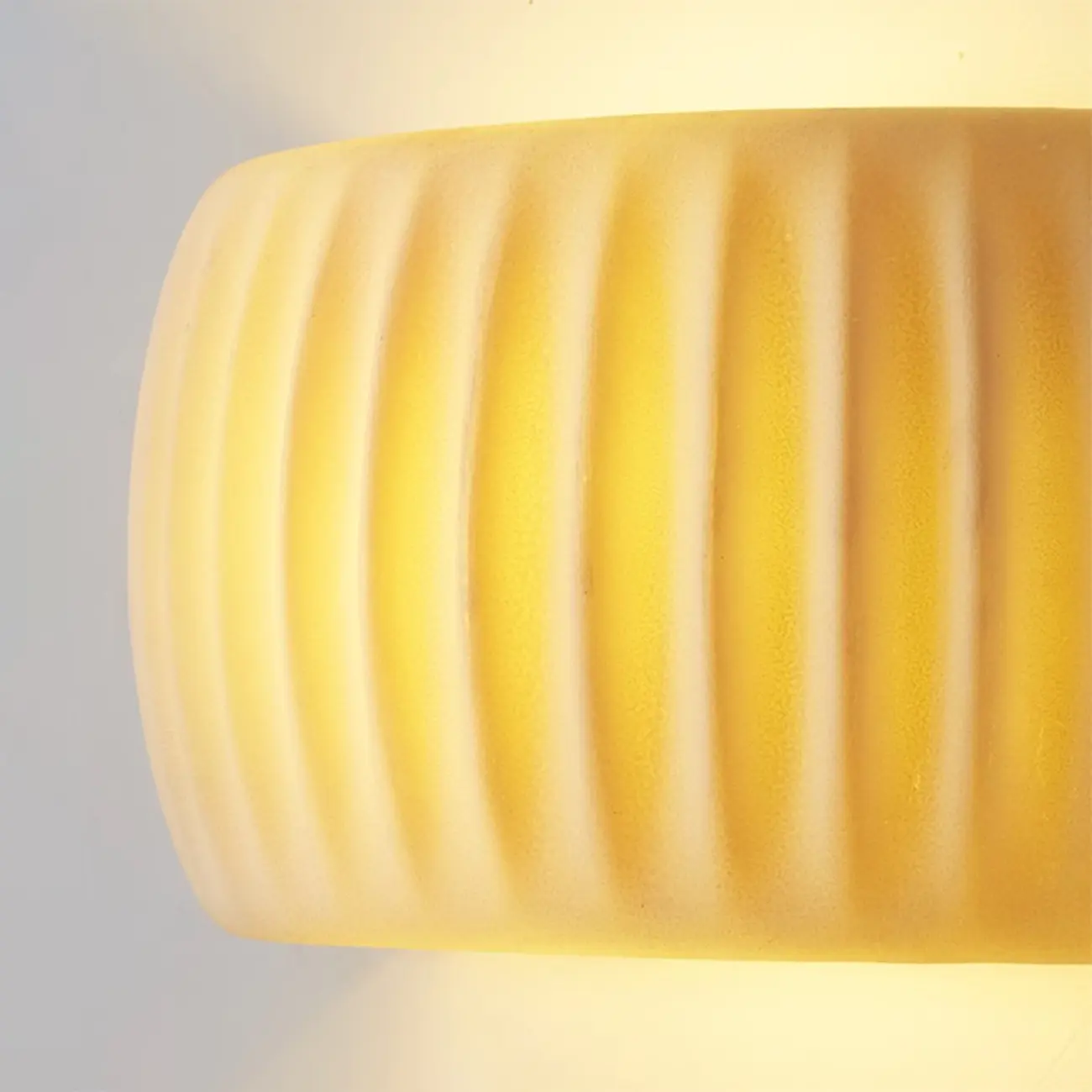 Modern White Wall Sconce with Resin Shade for Bedroom Decor | homeyfad