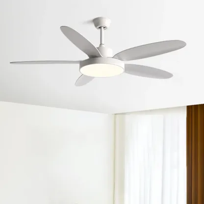 Simple Remote Control Ceiling Fan Dimmable Light for Living Room