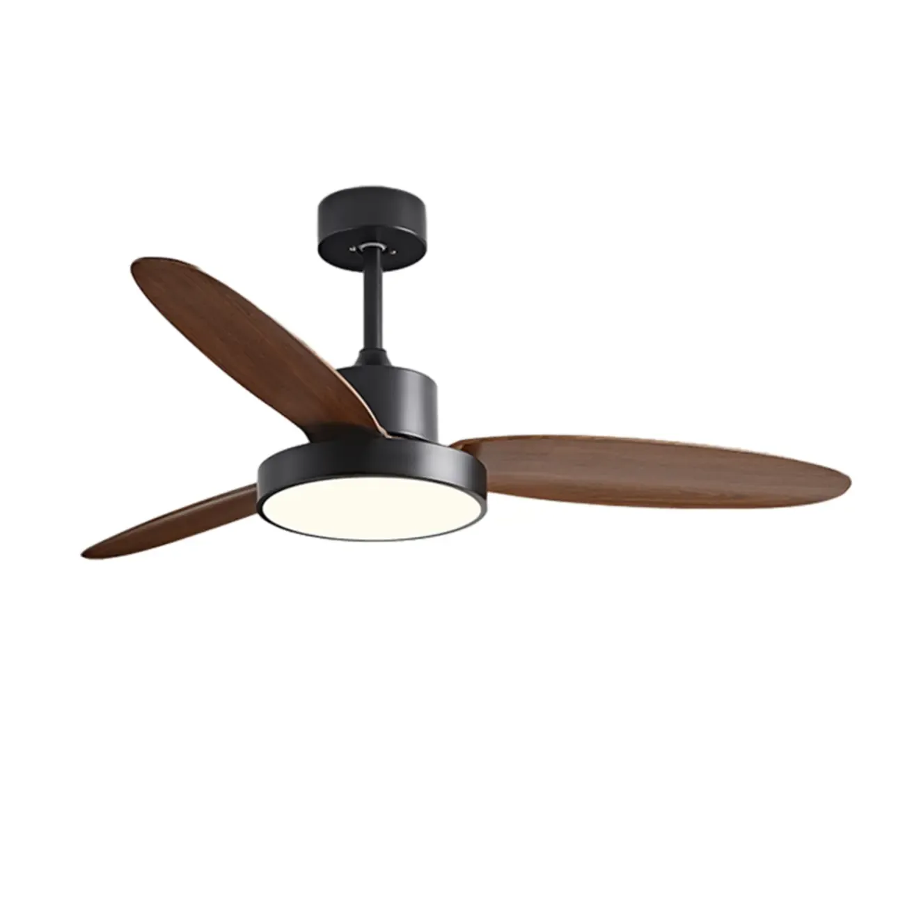 Simple Remote Control Ceiling Fan Dimmable Light for Living Room
