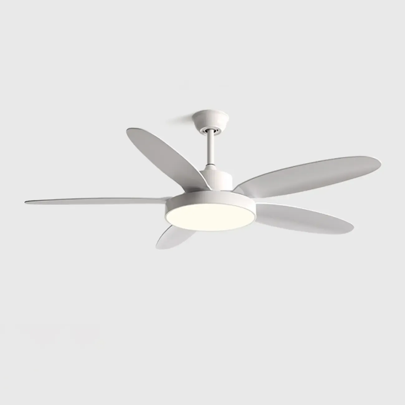 Simple Remote Control Ceiling Fan Dimmable Light for Living Room