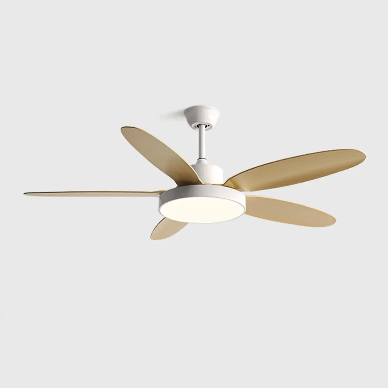 Simple Remote Control Ceiling Fan Dimmable Light for Living Room