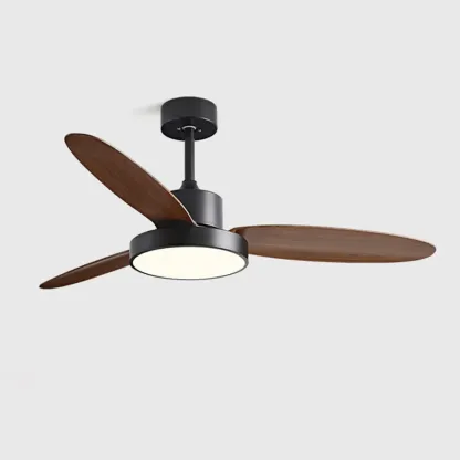 Simple Remote Control Ceiling Fan Dimmable Light for Living Room