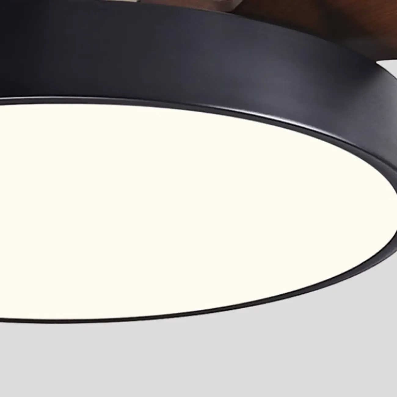 Simple Remote Control Ceiling Fan Dimmable Light for Living Room