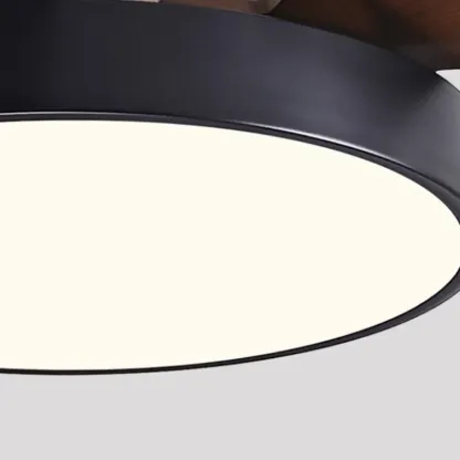 Simple Remote Control Ceiling Fan Dimmable Light for Living Room