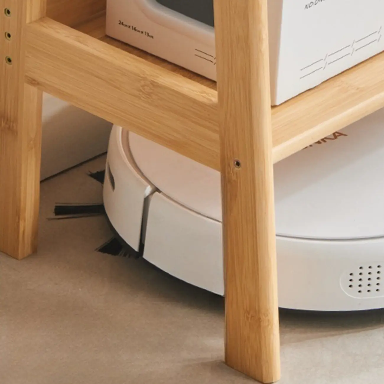 Antique Modern Wood Narrow Ladder Bookcase Image - 12 | homeyfad