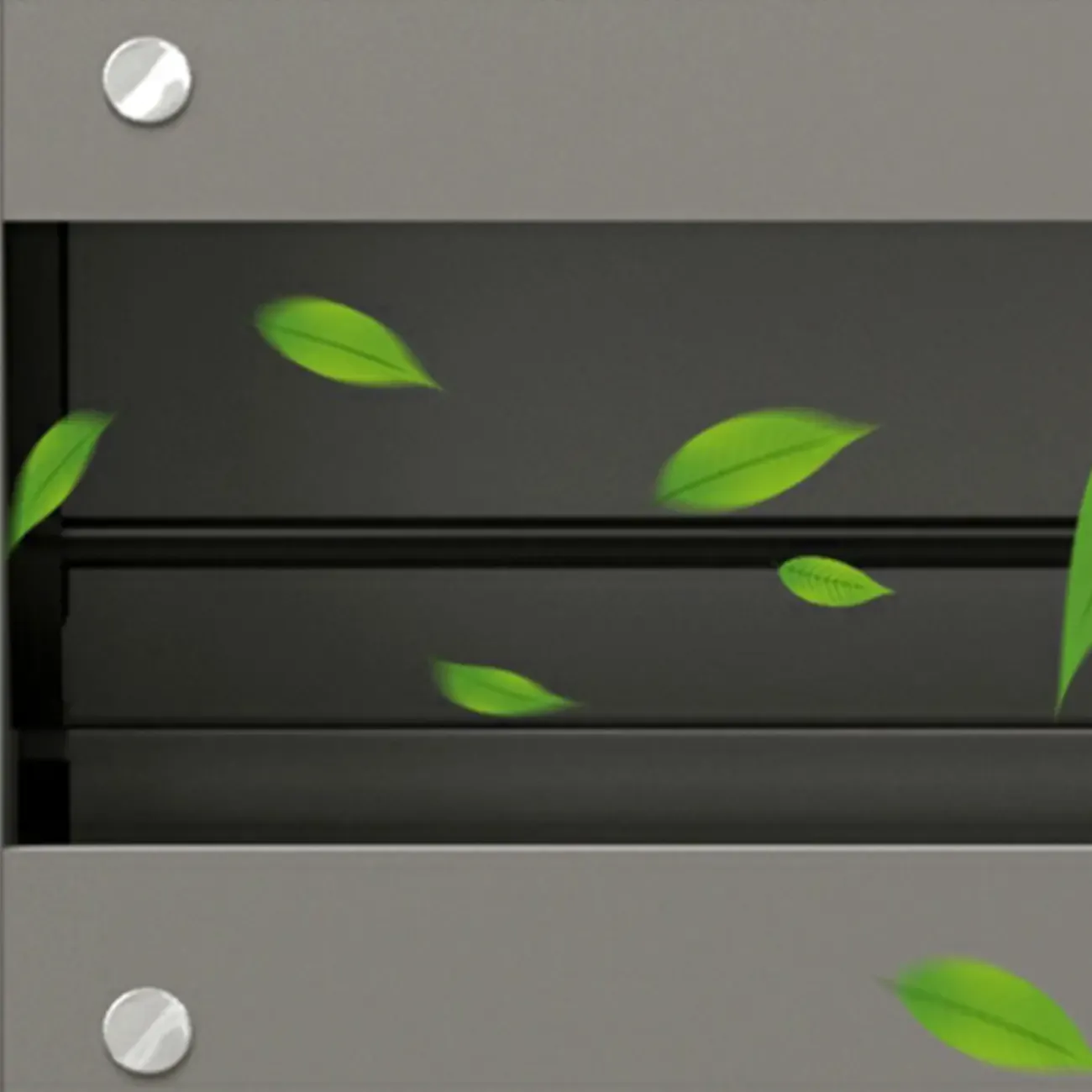 3-Tier Narrow Dark Gray Drop-Front Wood Shoe Cabinet Image - 11