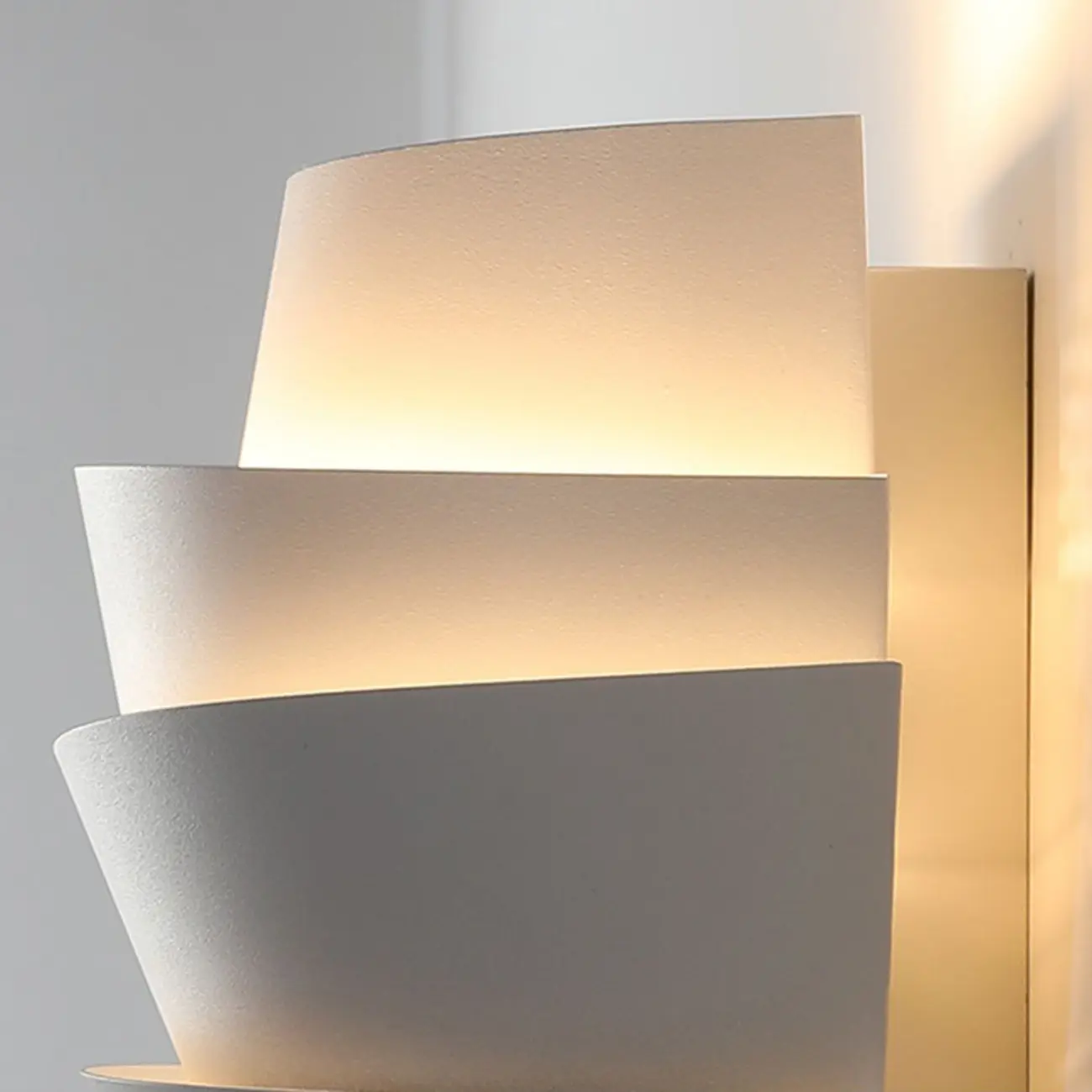 Inspired 2-Light Iron White Spiral Wall Sconce Image - 9 | homeyfad