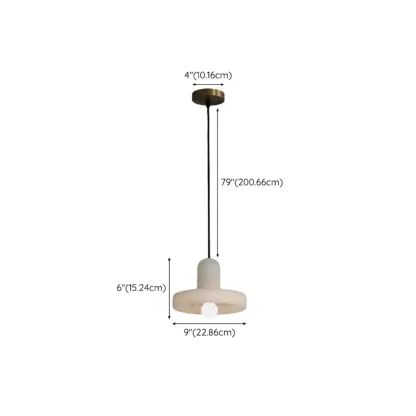 Modern Gold Metal Cylindrical Kitchen Island Pendant Light Image - 13