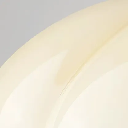Modern Gold Glass Semi Flush Ceiling Light for Living Room Image - 12